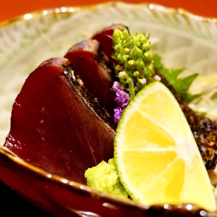 鰹のお造り