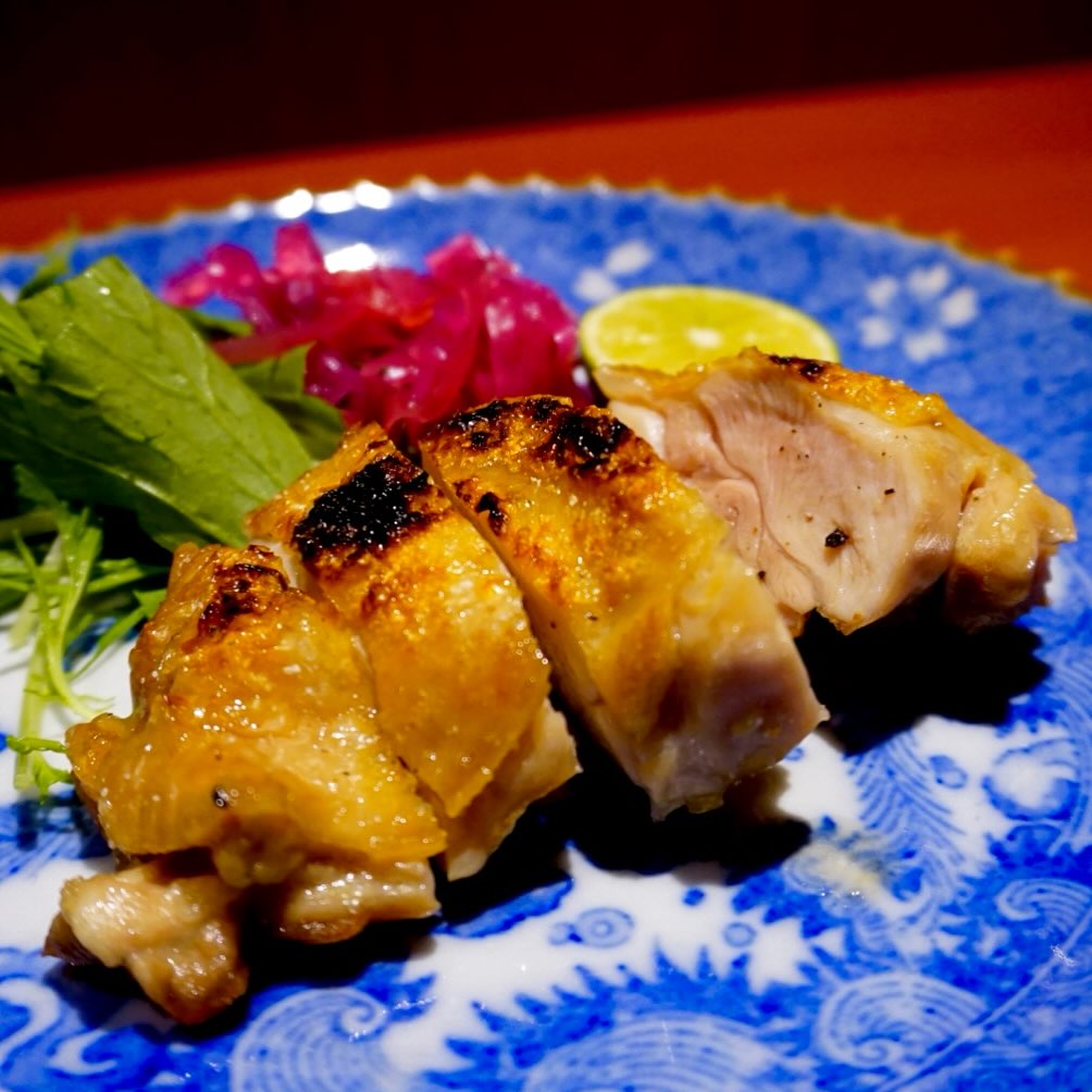 鶏の塩焼き