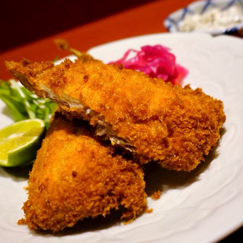 どんちっち鯵のフライ