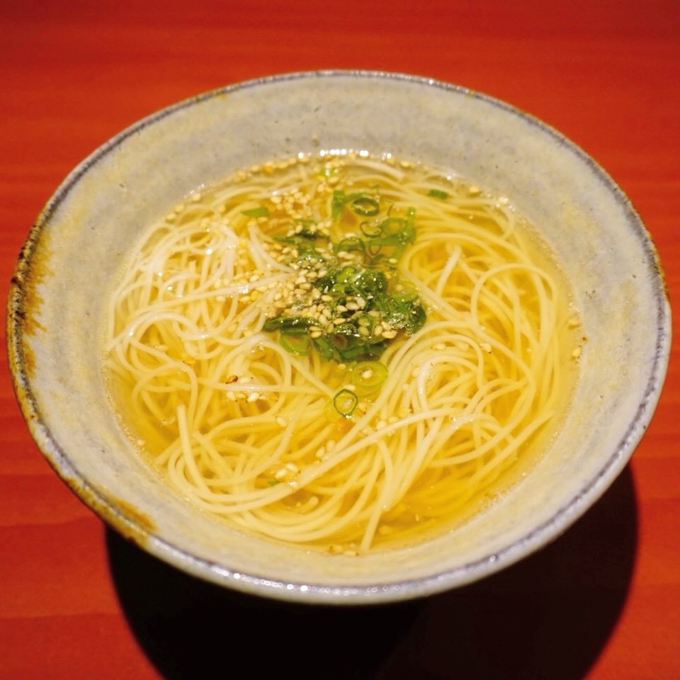 鯛出汁のにゅうめん